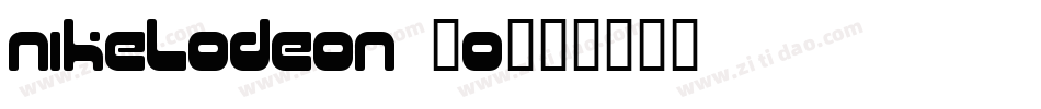 nikelodeon 20字体转换